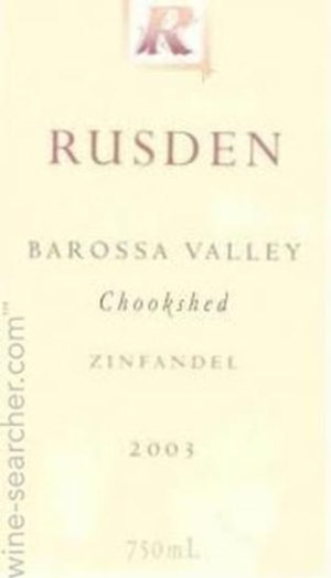 Rusden  Crookshed Zinfandel 2003 750 ml