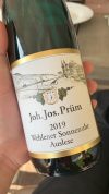 Joh Jos Prum  Wehlener Sonnenuhr Auslese 2019