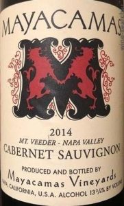MAYACAMAS Mount Veeder 2014 750 ml