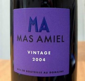 Mas Amiel  Maury Vintage 2004 375 mL