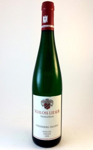 Schloss Lieser  Thomas Haag  (Lieser) Niederberg Helden Riesling Auslese 2016 750 ml