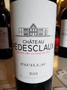 Chateau Pedesclaux 2018 750 ml
