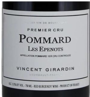 Vincent Girardin Pommard Premier Cru Les Epenots 2017 750 ml