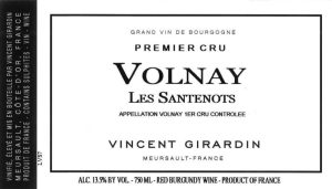 Vincent Girardin  Volnay 1er Cru Les Champans 750 ml