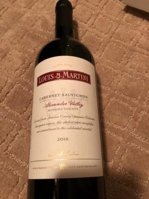 Louis Martini Alexander Valley 2016 750 ml