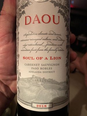 DAOU Soul Of A Lion 2018 750 ml