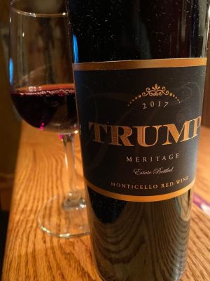 Trump Winery Meritage Monticello 2017 750 ml