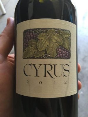 Alexander Valley Vineyards Cyrus 2012 750 ml