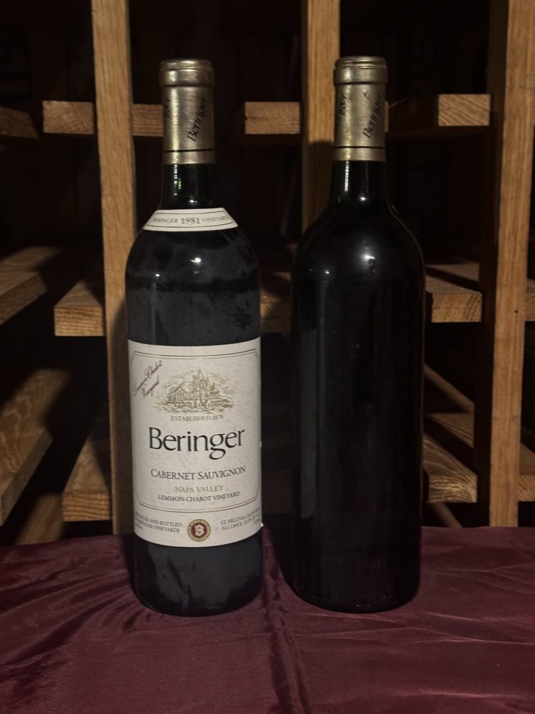 Beringer LEMMON-CHABOT Vineyard 1981 United States