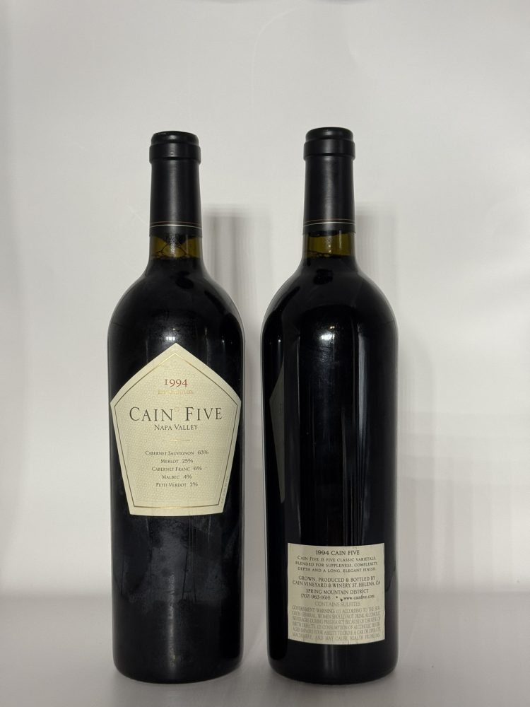 Cain Vineyard & Winery Cain Five1994 (C) 750 ml