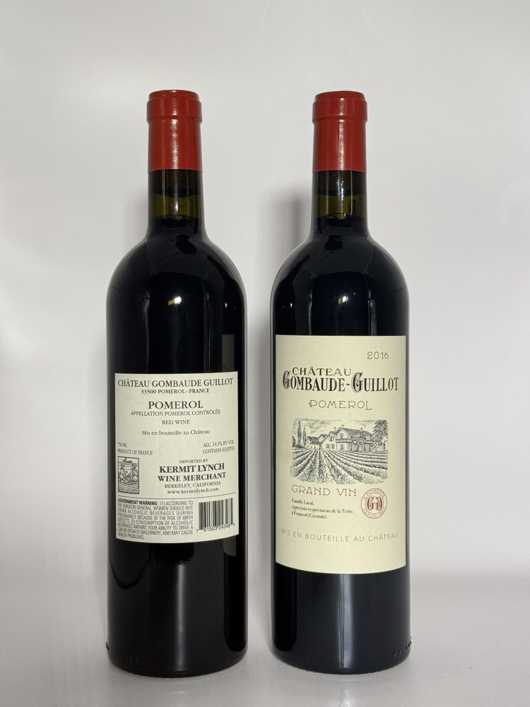 Chateau Gombaude Guillot 2016 750 mL