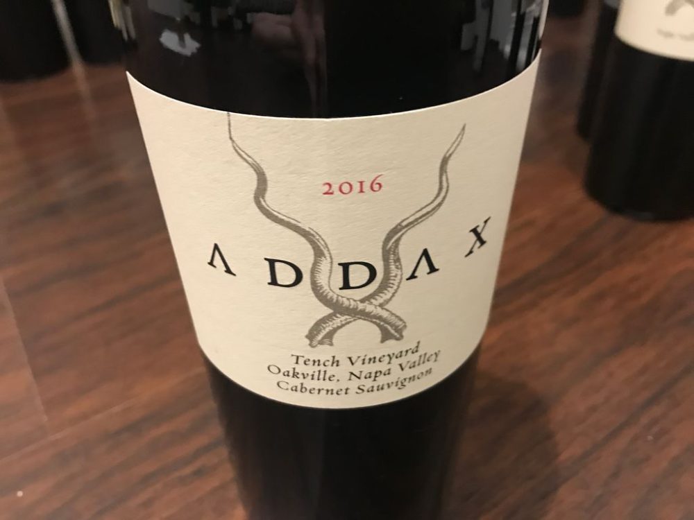 Addax Tench Cabernet Sauvignon 2016 750 mL