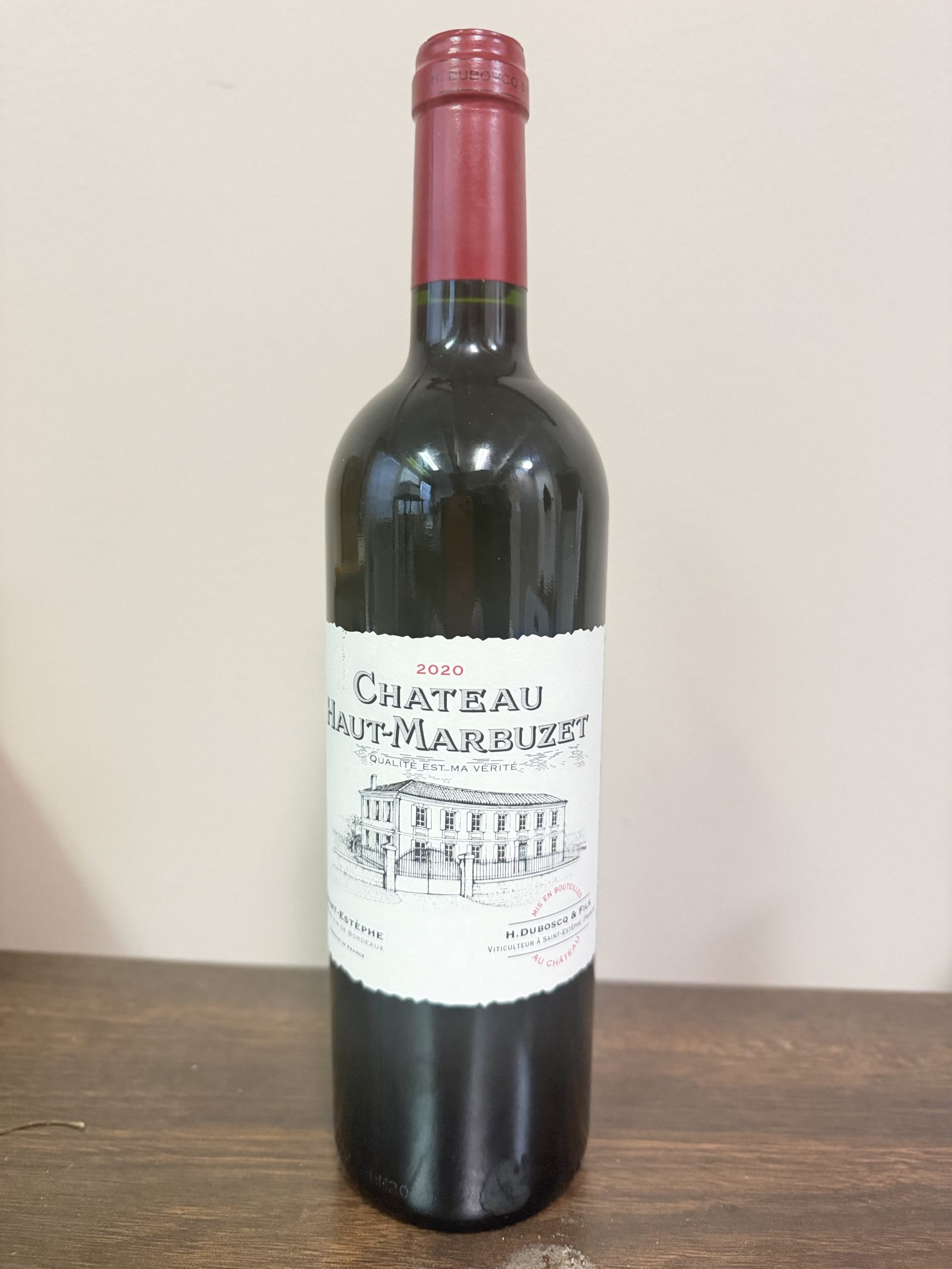 Chateau Haut Marbuzet 2020 750 ml - Image 1