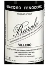 Giacomo Fenocchio Barolo Villero DOCG 2020 750 ml