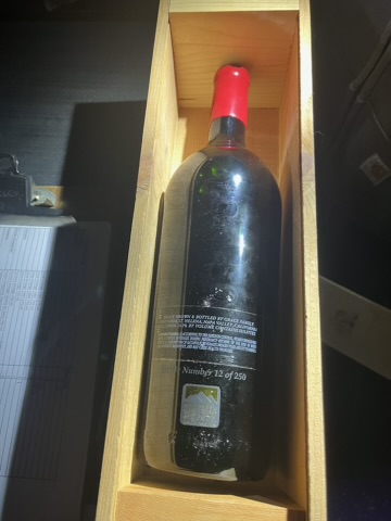Grace Family Vineyards 1991 1.5 Liter